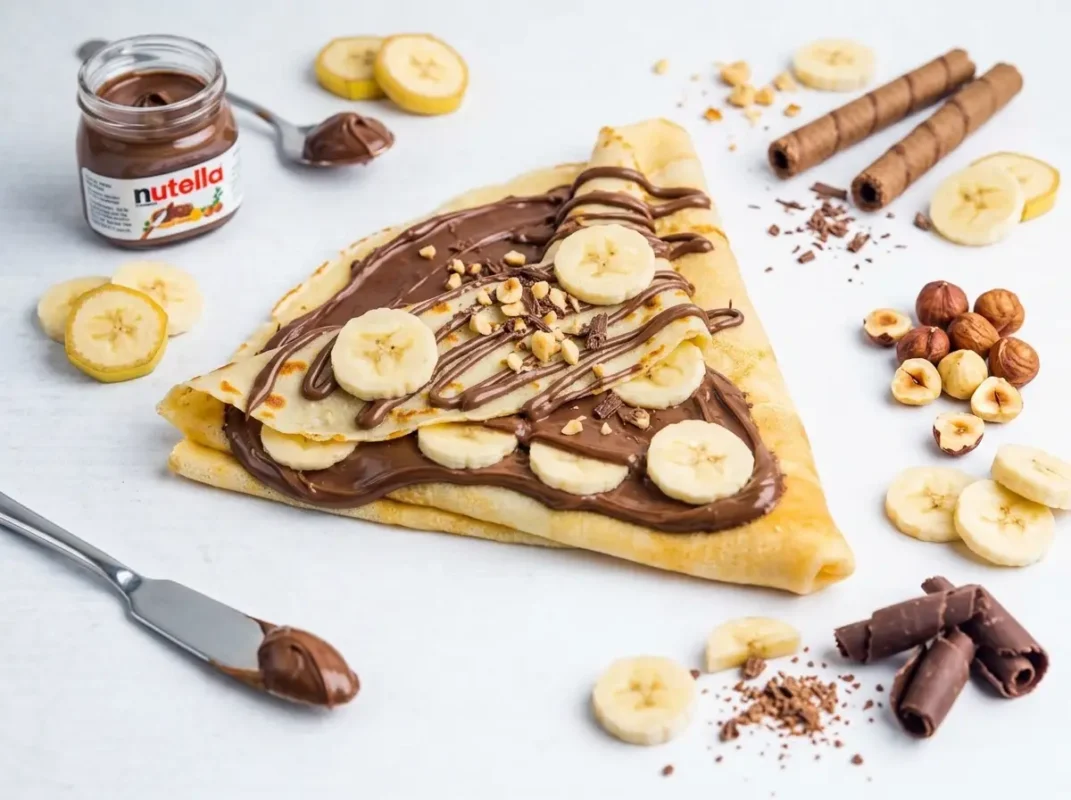Palacinka nutela banana