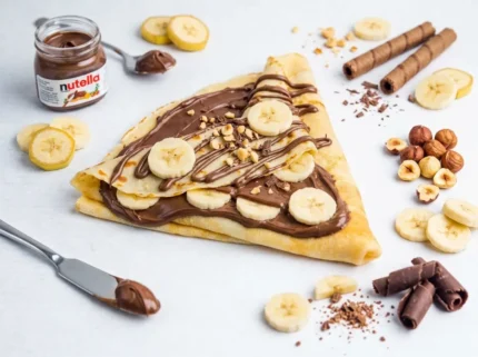Palacinka nutela banana