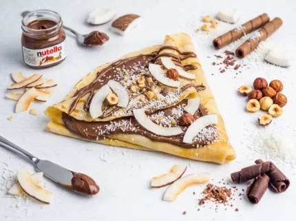 Palacinka nutela kokos