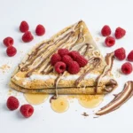 Palacinka nutela malina