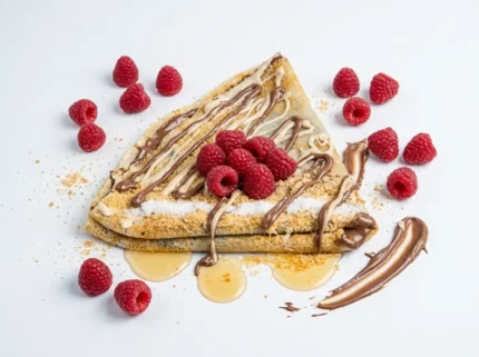 Palacinka nutela malina